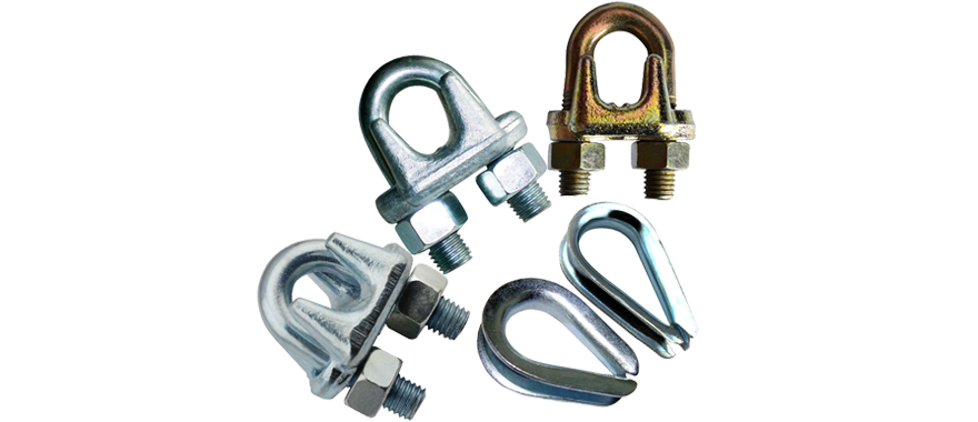 Wire Rope Clips & Thimbles